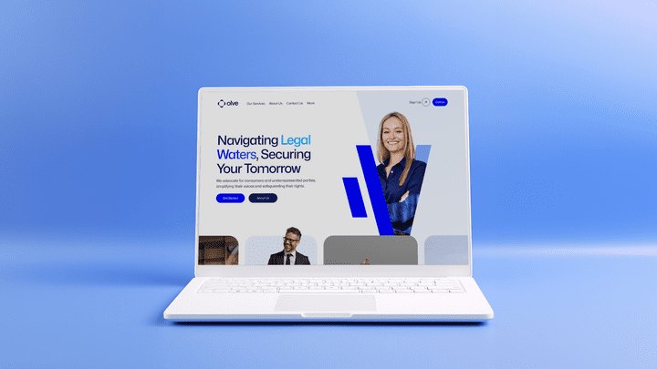 Lawyer landing page