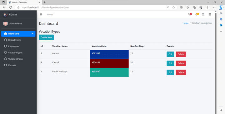 ASP.NET MVC Project