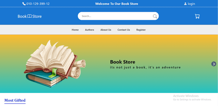 Ecommerce Book Store