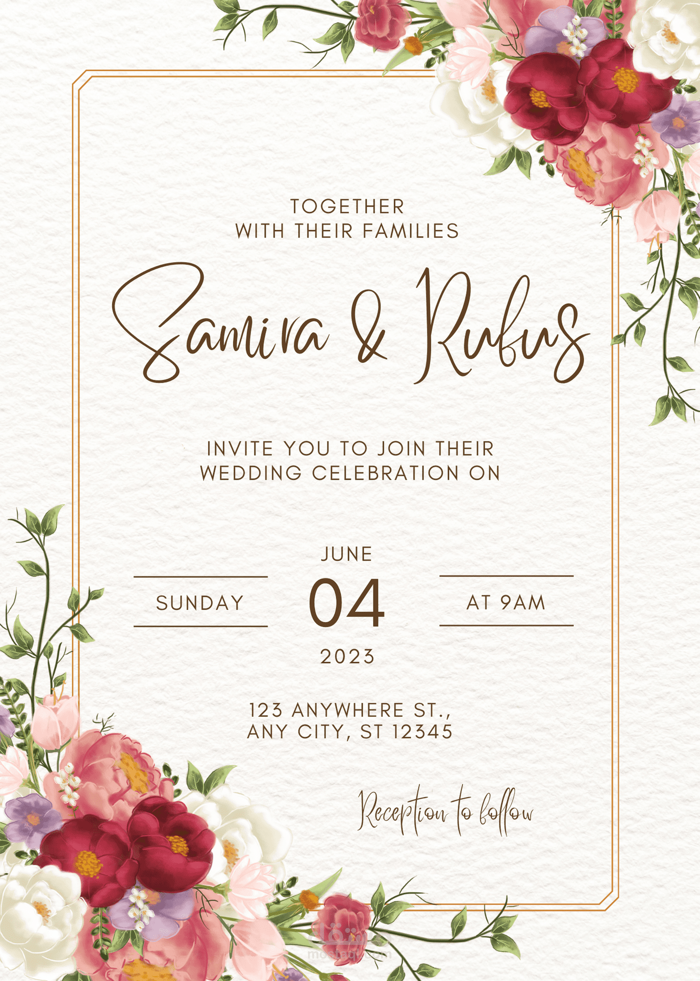 wedding invitation