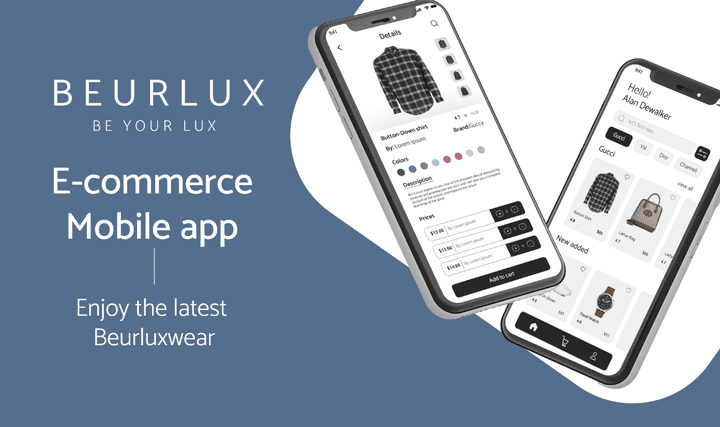 E-commerce mobile app