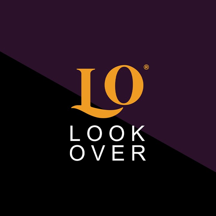 شعار وهوية تجارية لمنتج مستحضرات التجميل ( Look Over )