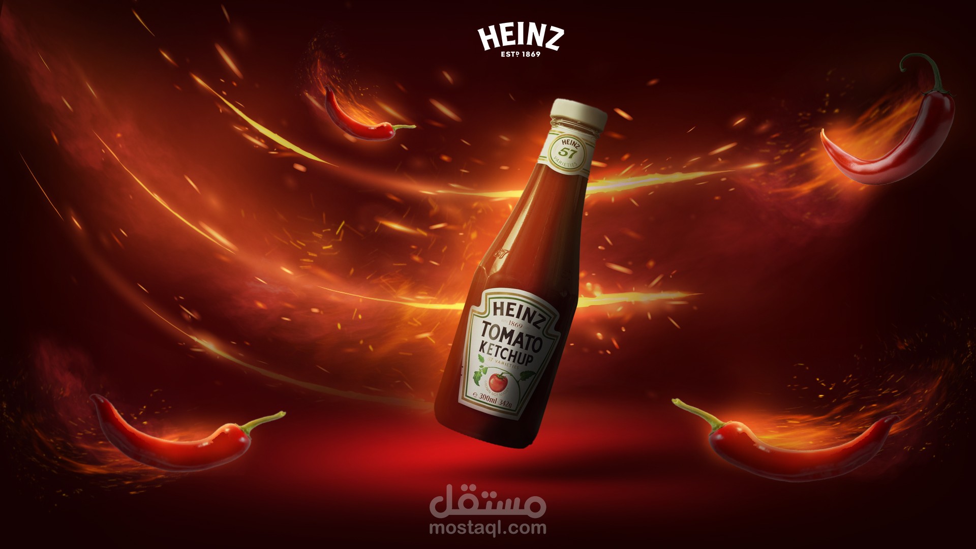 تصميم سوشيال ميديا غير رسمي هاينز ايجيبت