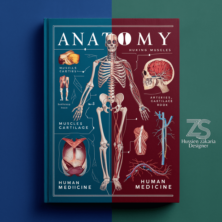 غلاف كتاب anatomy