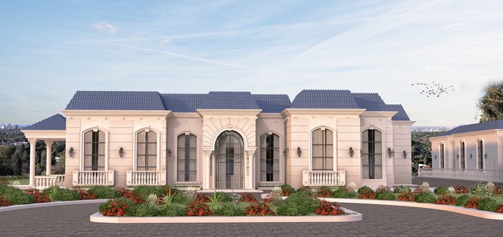 Exterior ELevation classic  Abu Dhabi