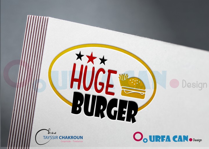 logo huge burger