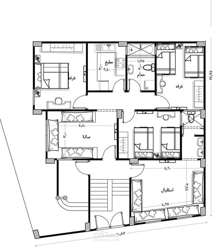 تصميم معمارى 2d