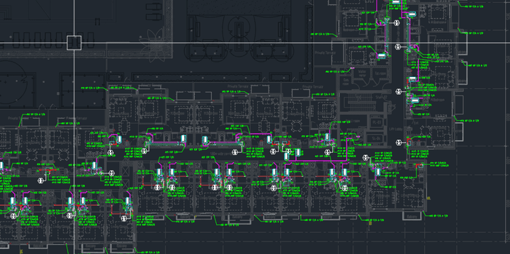 DRAINAGE-Residential building UAE