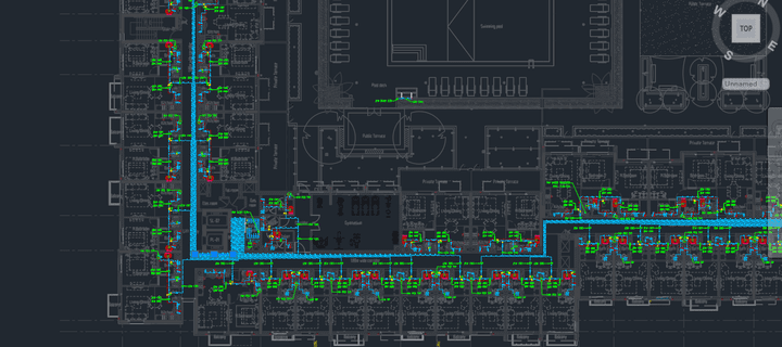 Water supply-Residential building UAE