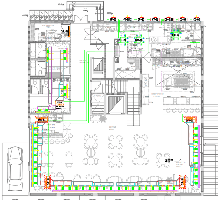 HVAC -RESTAURANT -UAE