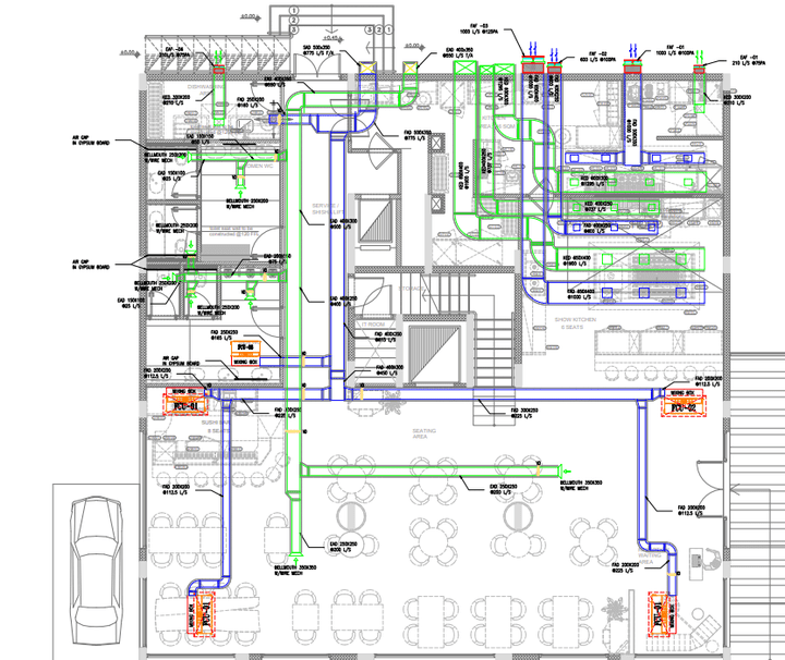 VENTILATION-RESTAURANT -UAE