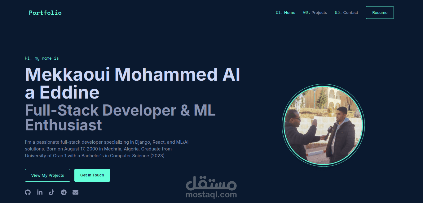 my Portfolio معرض أعمالي