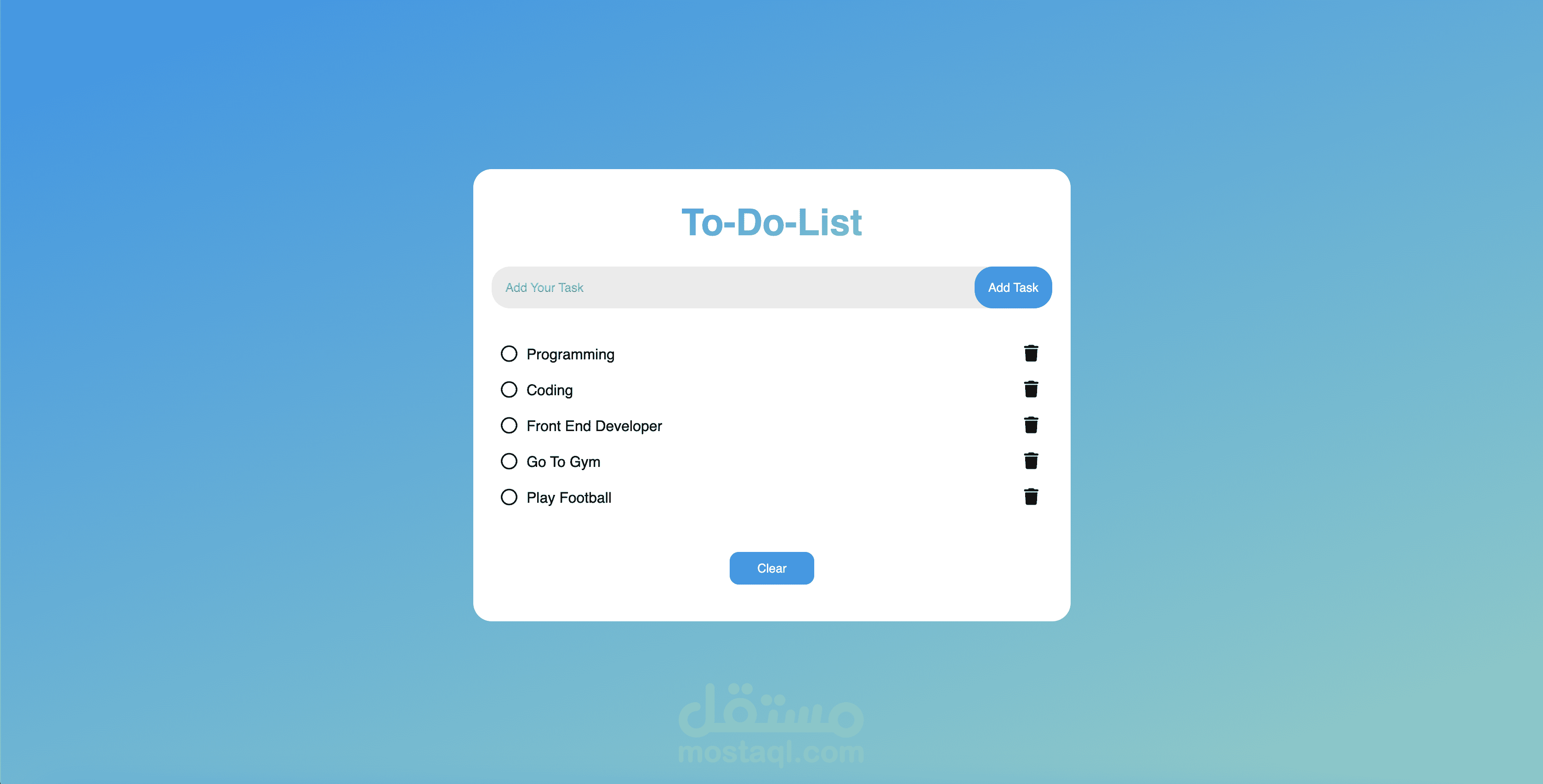TO-DO-LIST