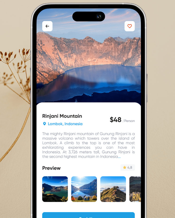Flutter Wander App