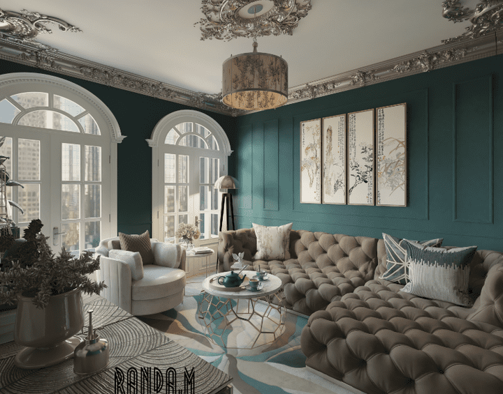 European Living room - interior design