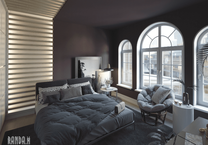 Feminal Bedroom - Interior design