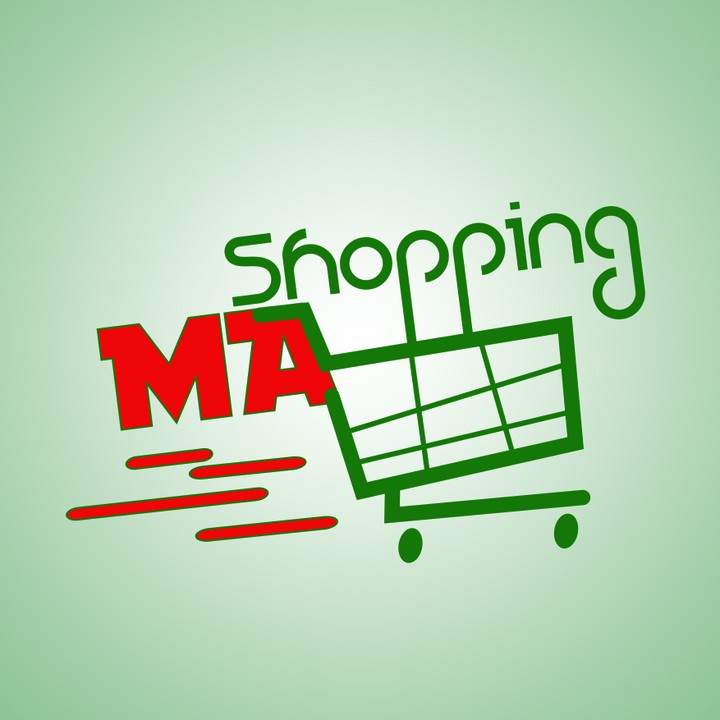 شعار لمتجر الكتروني MAshopping