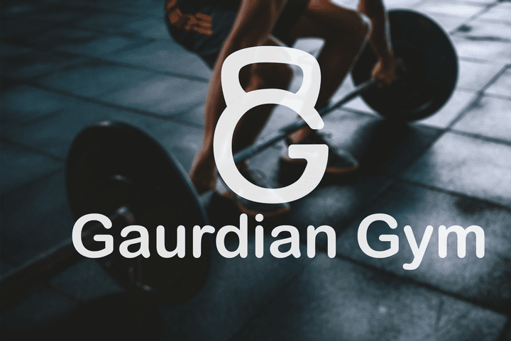 simple gym logo gaurdian