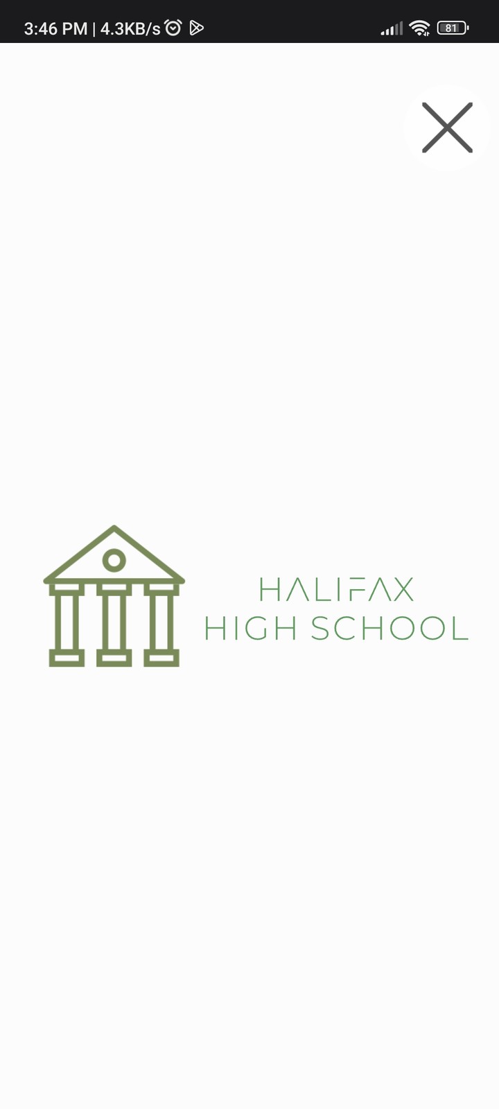 Logo design Halifax high school