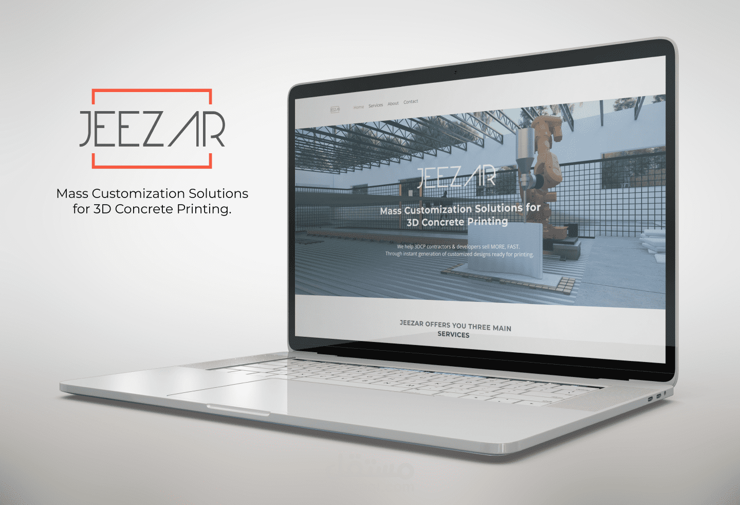 موقع JEEZAR للانشاءات المعمارية - JEEZAR for architecture services