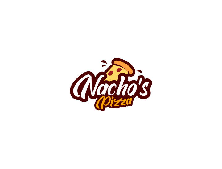 لوجو ومنيو مطعم ناتشوز بيتزا