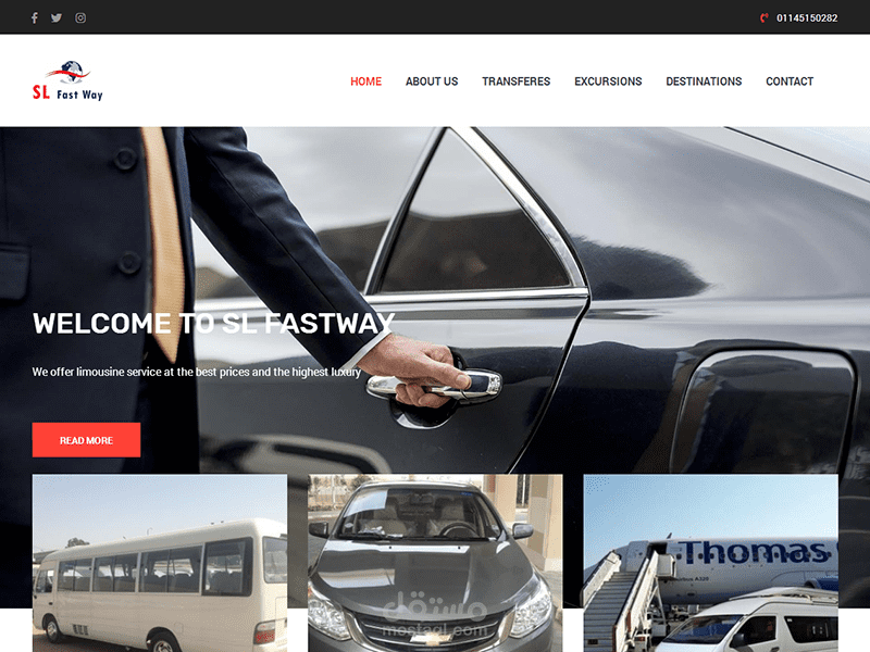 SL FASTWAY - Transportation website