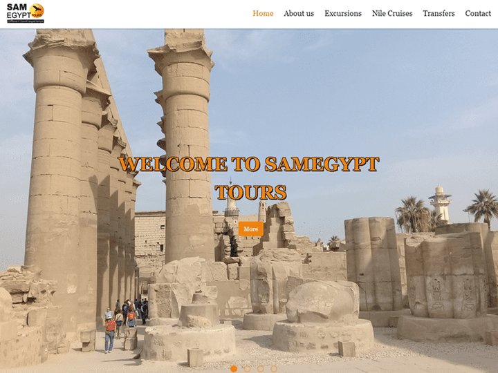 Samegypt tours website