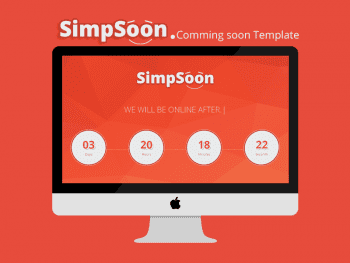 Simpsoon coming soon template