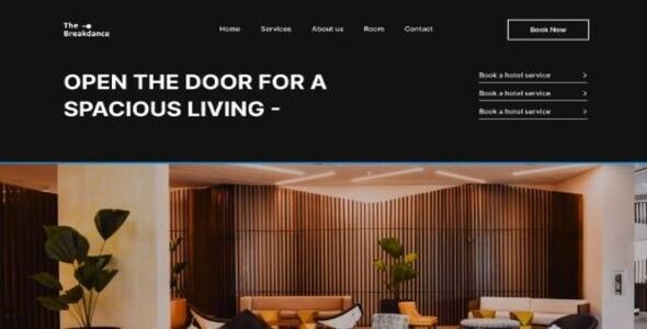 Hotel Landing Page