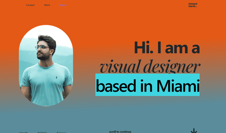 visual designer website