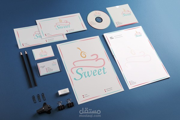 A Visual identity design project for a sweets