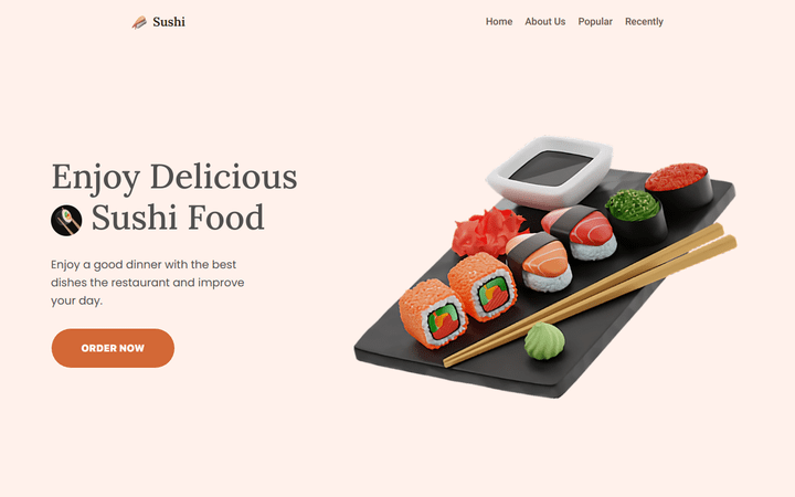 Sushi-Website