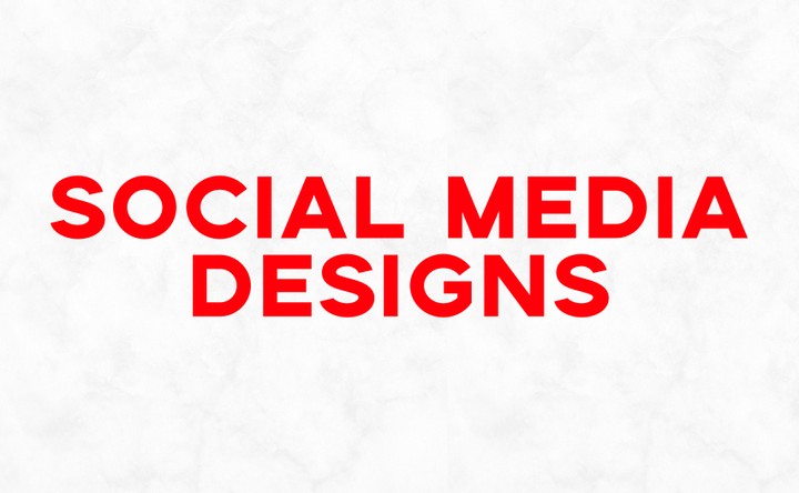 تصاميم سوشيال ميديا SOCIAL MEDIA DESIGNS