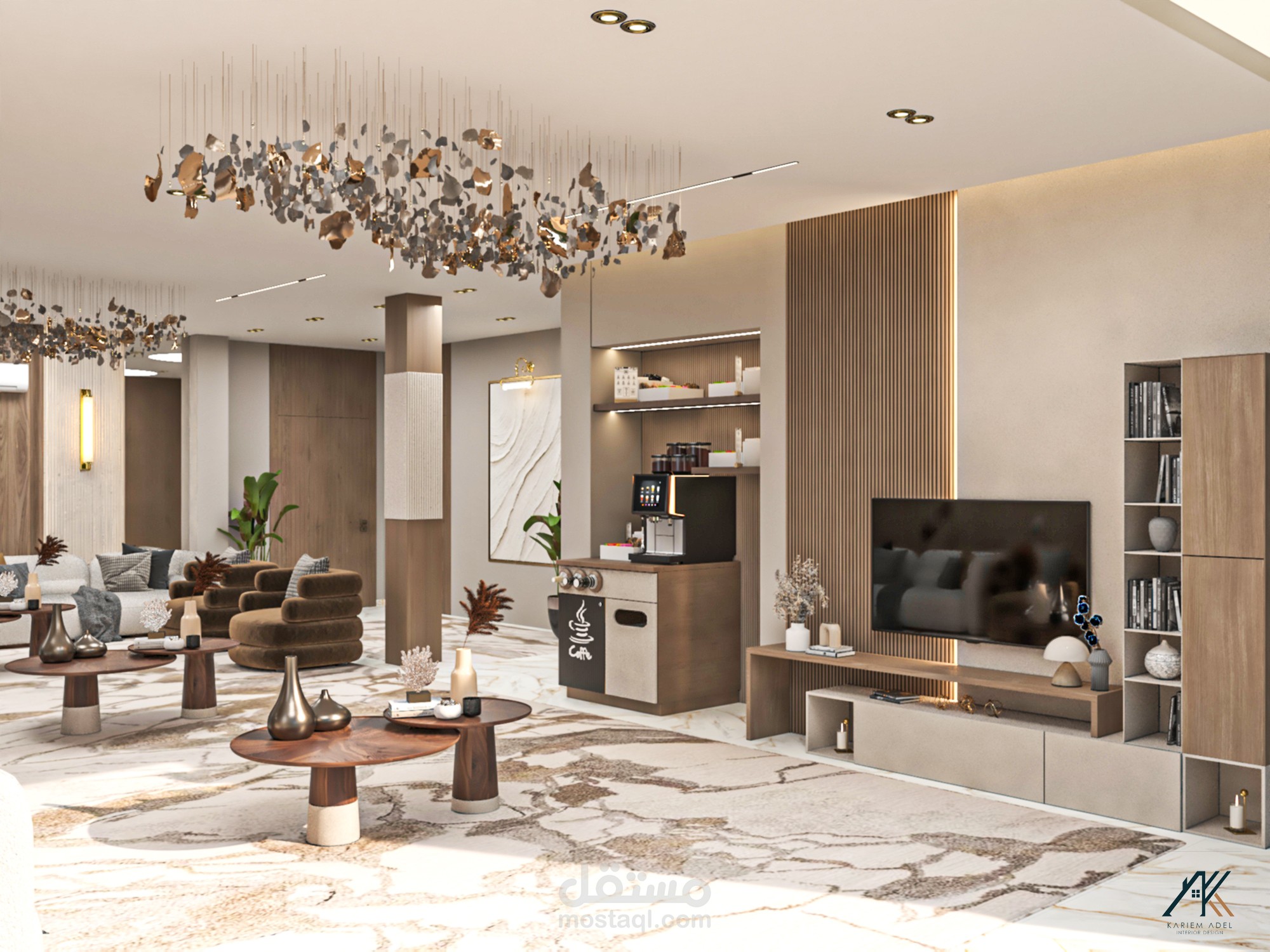 Modern reception design