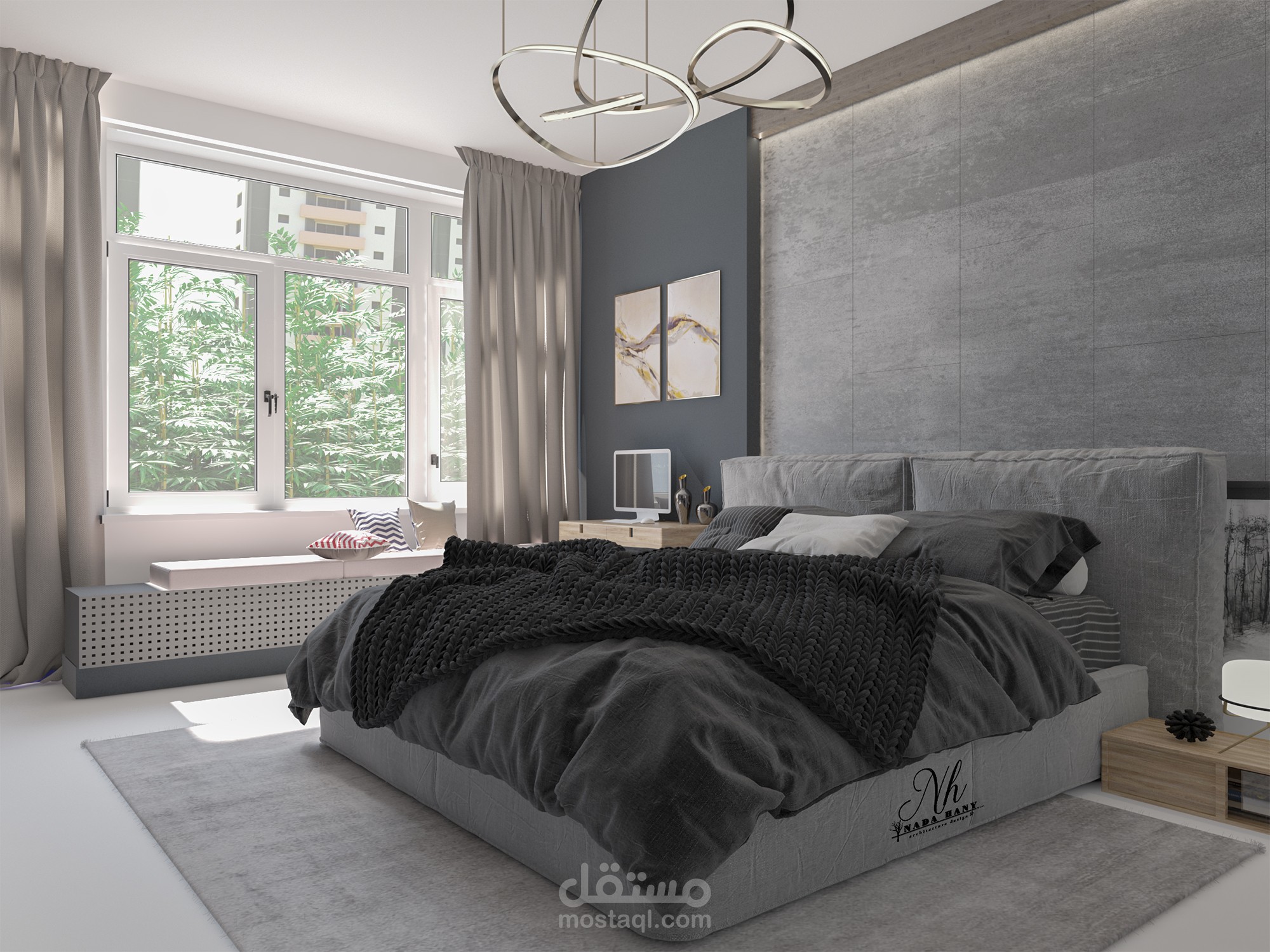 Master bedroom interior design