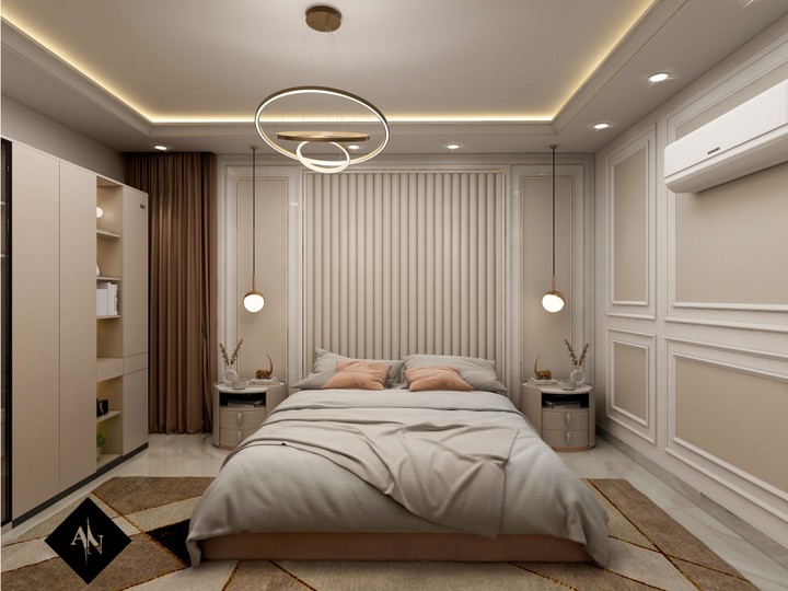 Modern master bedroom design