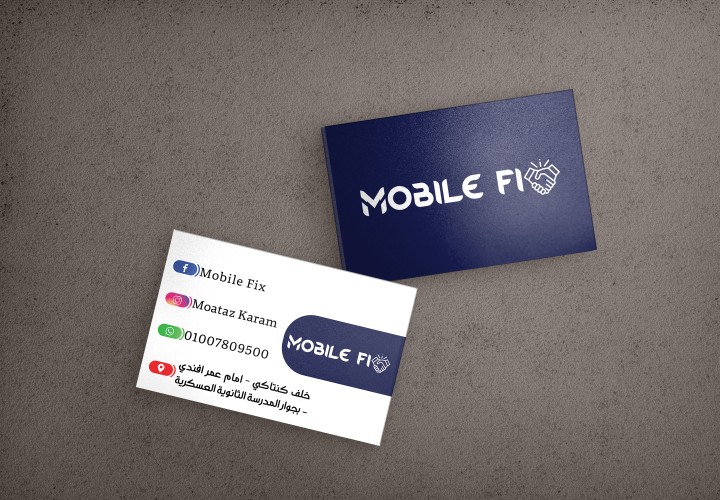 Mobile Fix business card