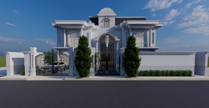 Modern classic villa design