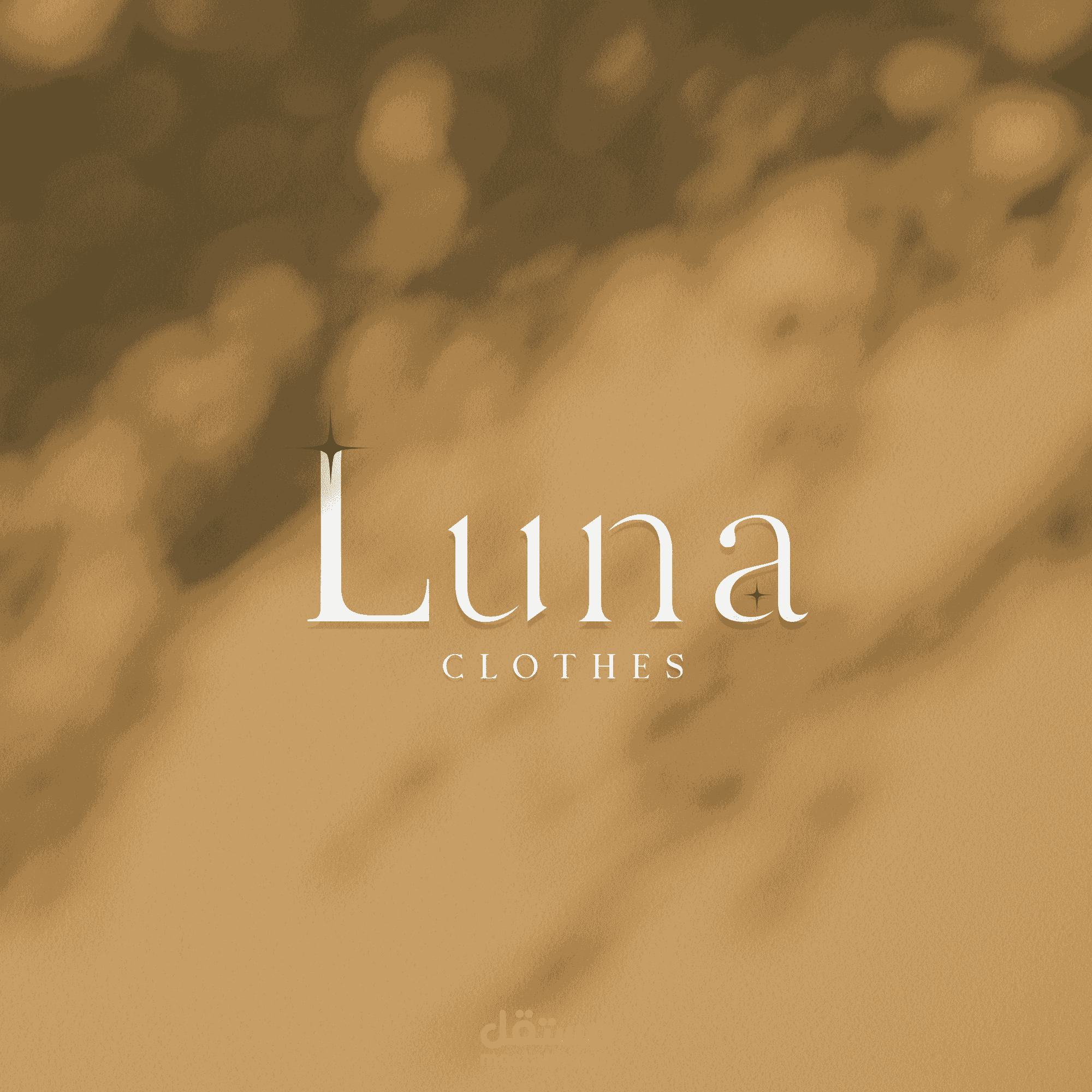 تصميم شعار لشركة البسة LUNA
