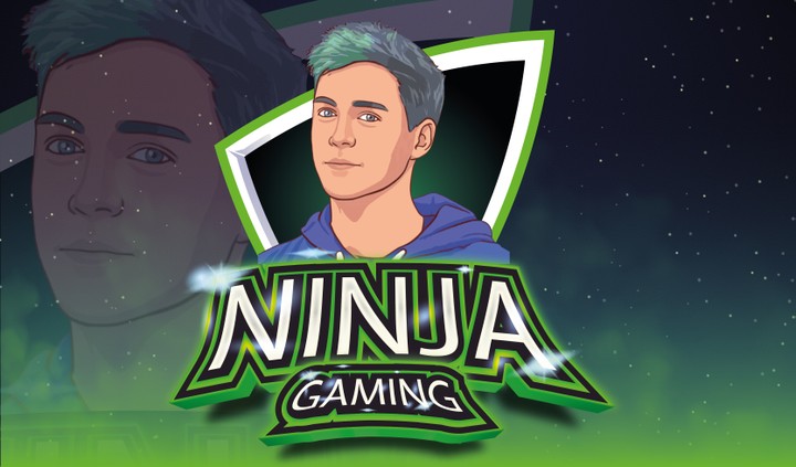 Ninja Face Logo Mascot