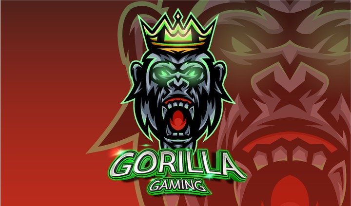 Gorilla Gaming Mascot & Esport Logo Design