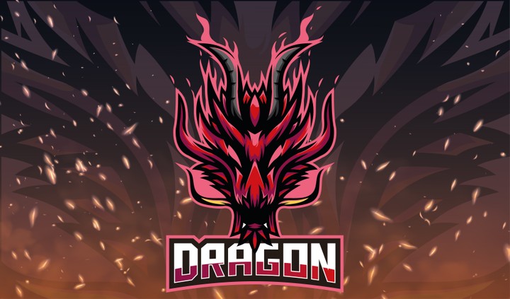 Dragon Esport Gaming Logo