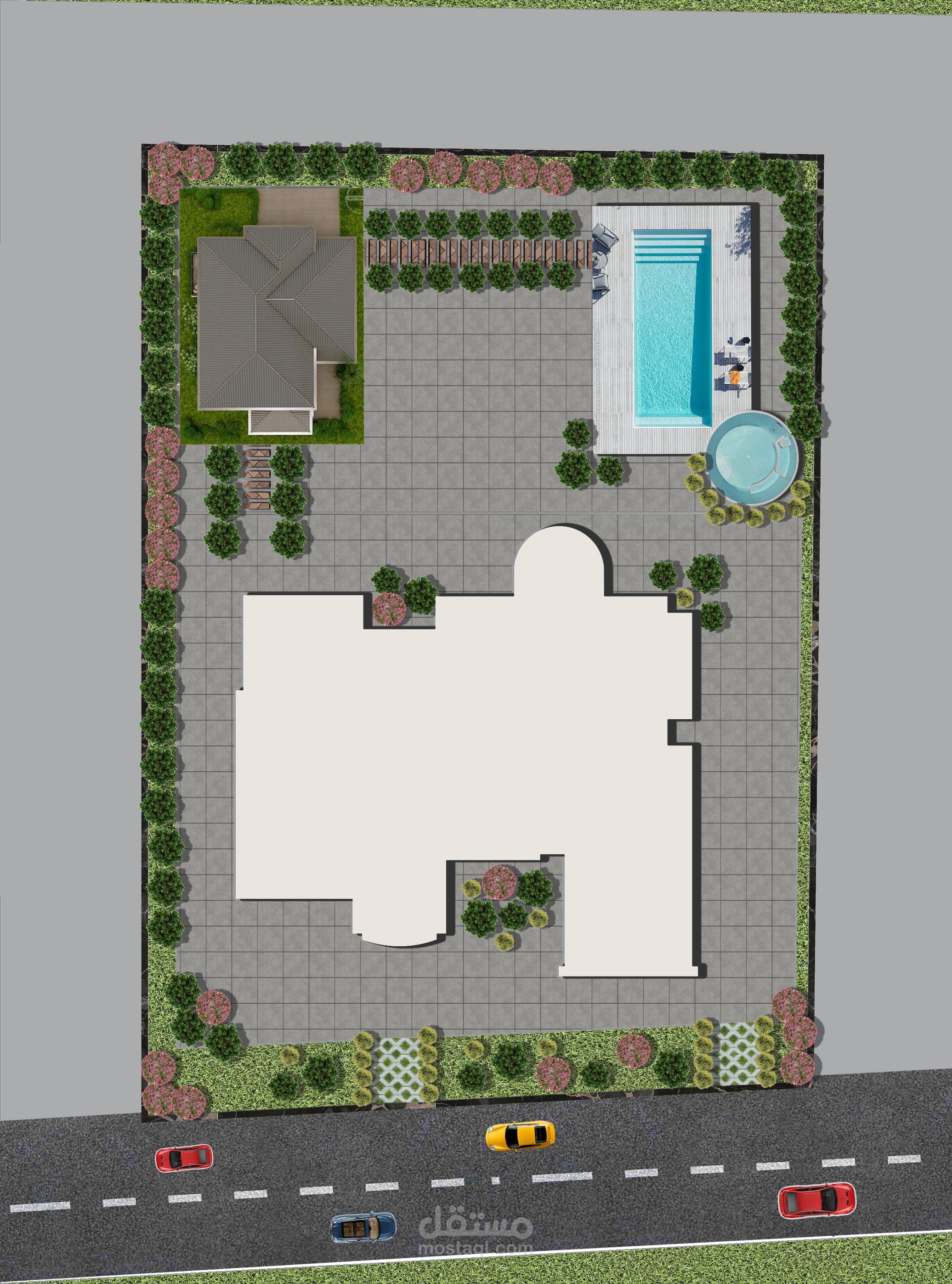 Design and show villa plan