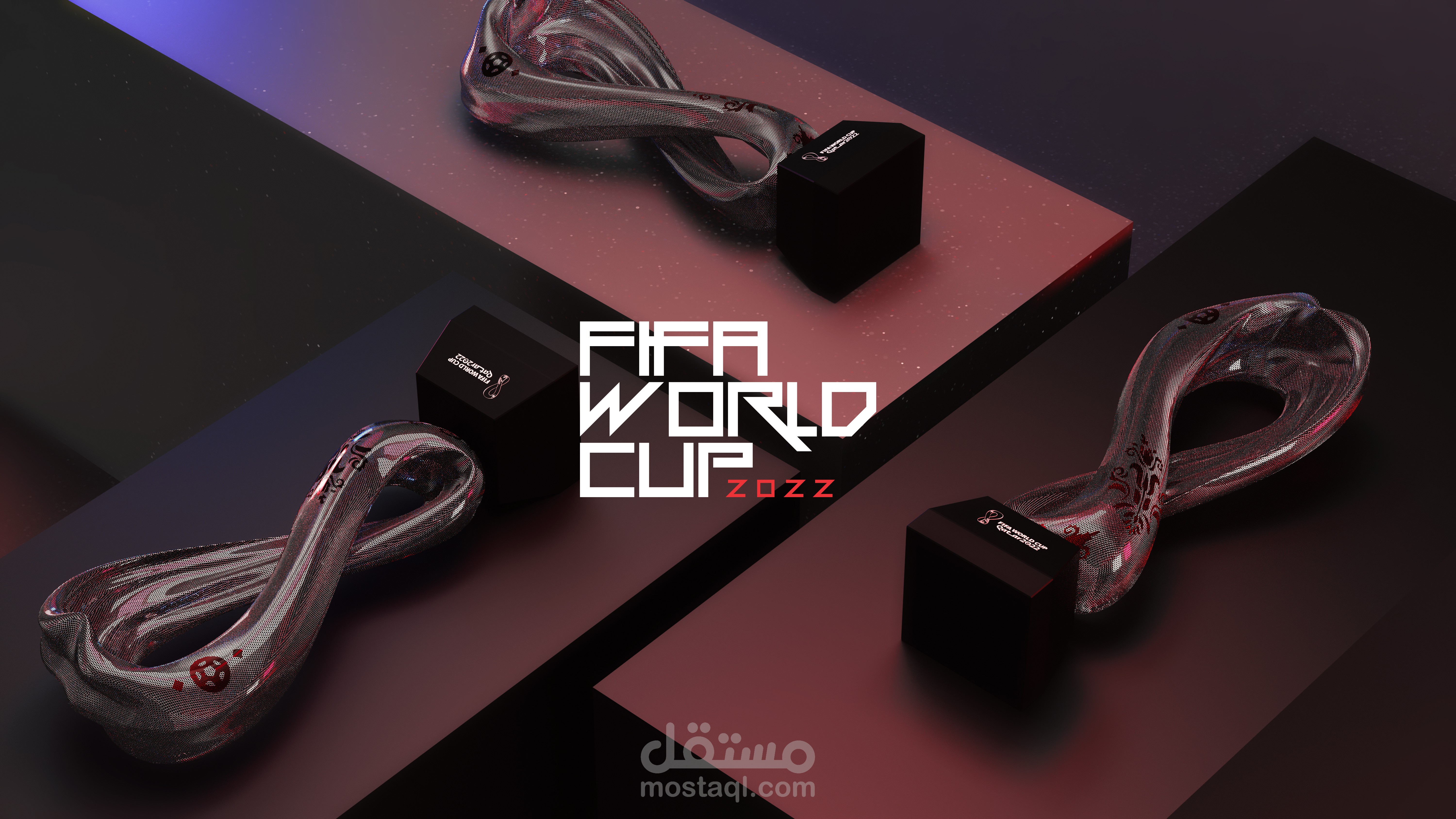 Fifa World Cup Crystal Logo | 3D Product Design