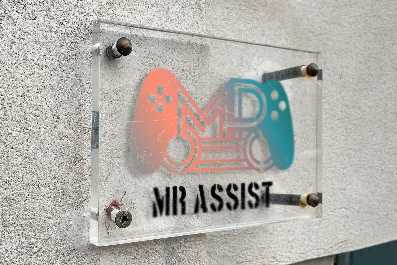 شعار لبلاي ستيشن بإسم mr assist