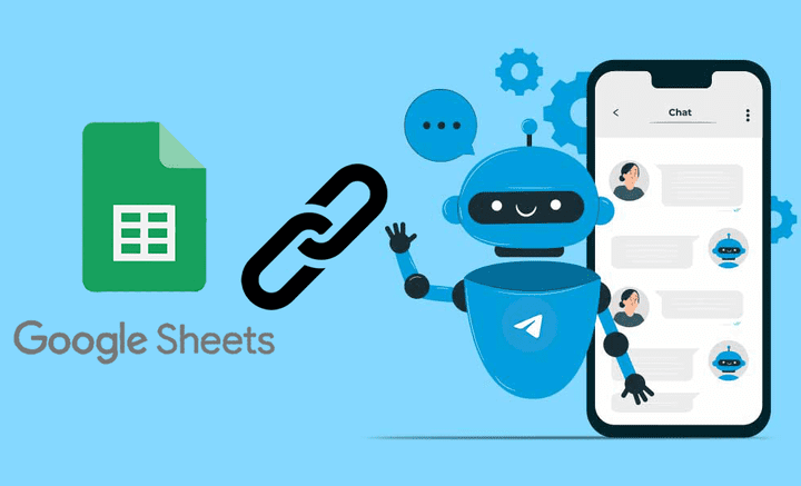 تليجرام بوت لاضافة المنتجات في جوجل شيت