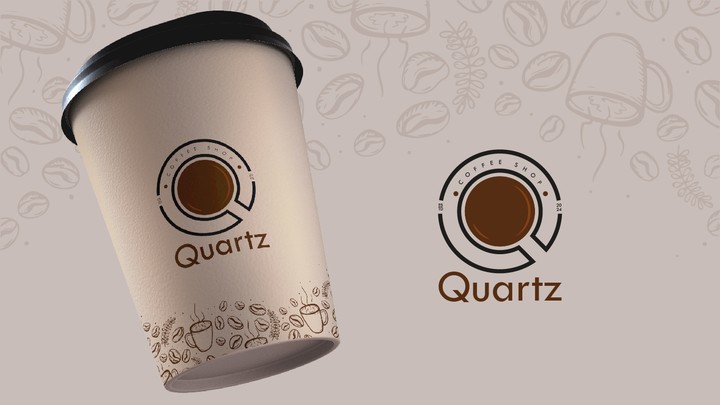 تصميم شعار Quartz cafe