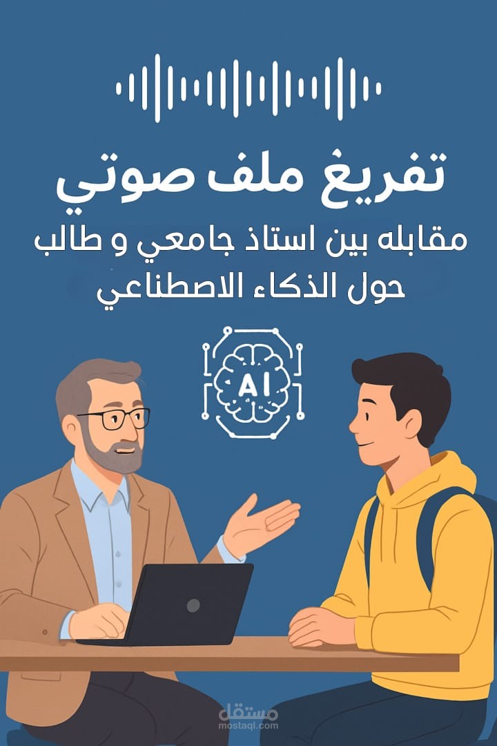 تفريغ مقابلة تعليمية حول الذكاء الاصطناعي