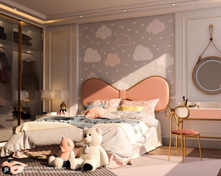 interior girl room design