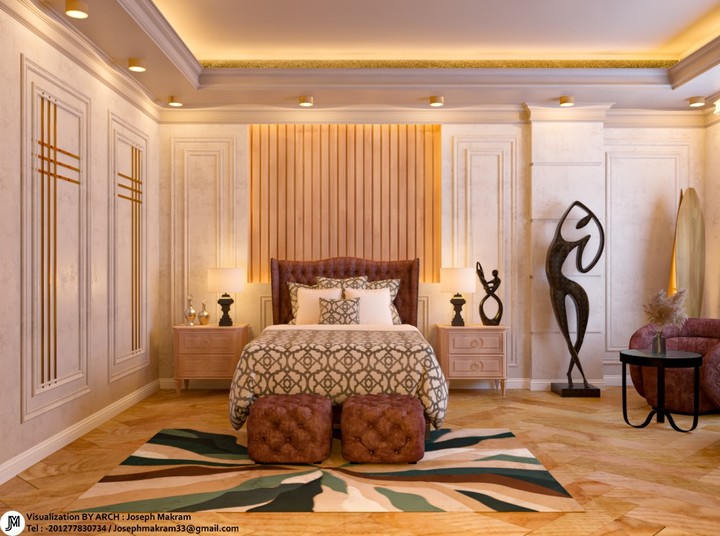 interior design hotel master bed room room